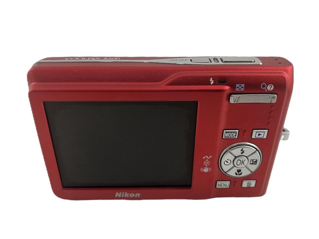 ◇Nikon ニコン COOLPIX S200 コンパクトデジタルカメラ レッド