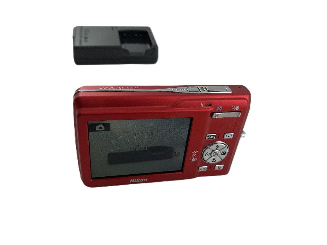 ◇Nikon ニコン COOLPIX S200 コンパクトデジタルカメラ レッド