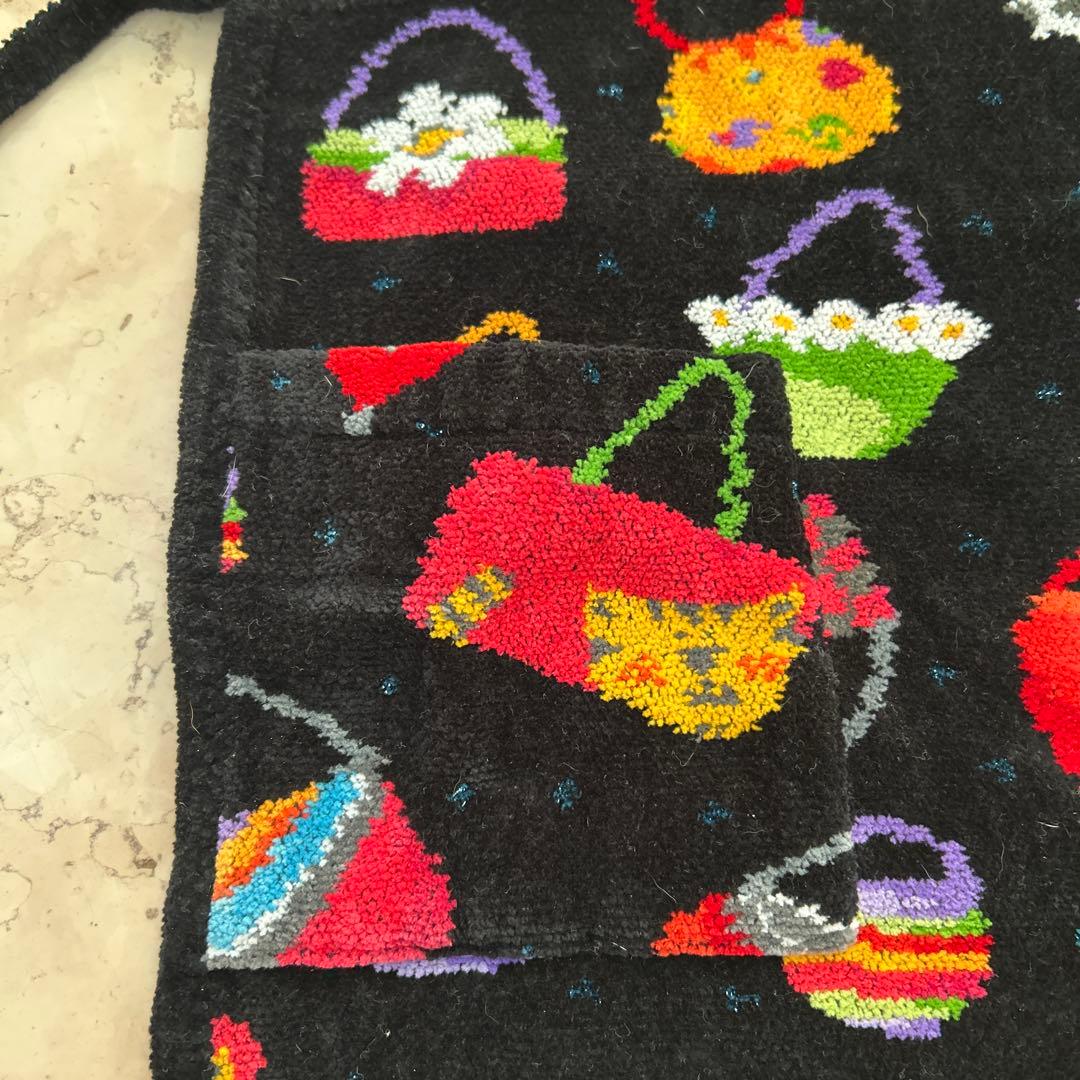 フェイラー　バッグ柄エプロン　未使用