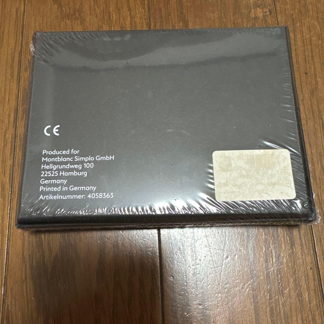 【新品未開封・非売品】MONTBLANCモンブラン トランプセットロミーブリッジ