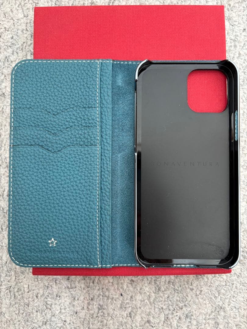 【美品】BONAVENTURA 手帳型　ケース　iPhone12 12pro