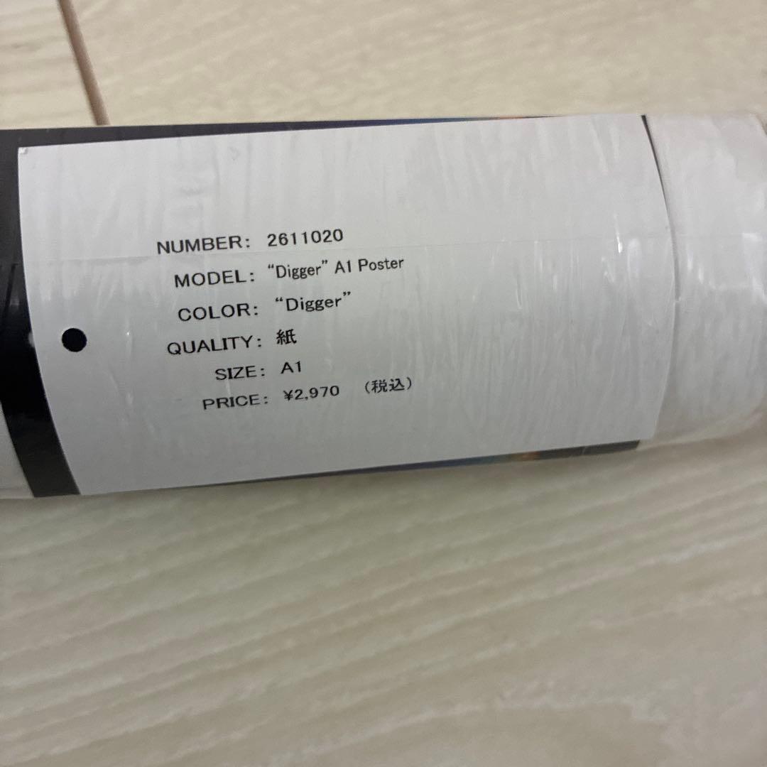 ミュージシャン applebum DIGGER A1 POSTER