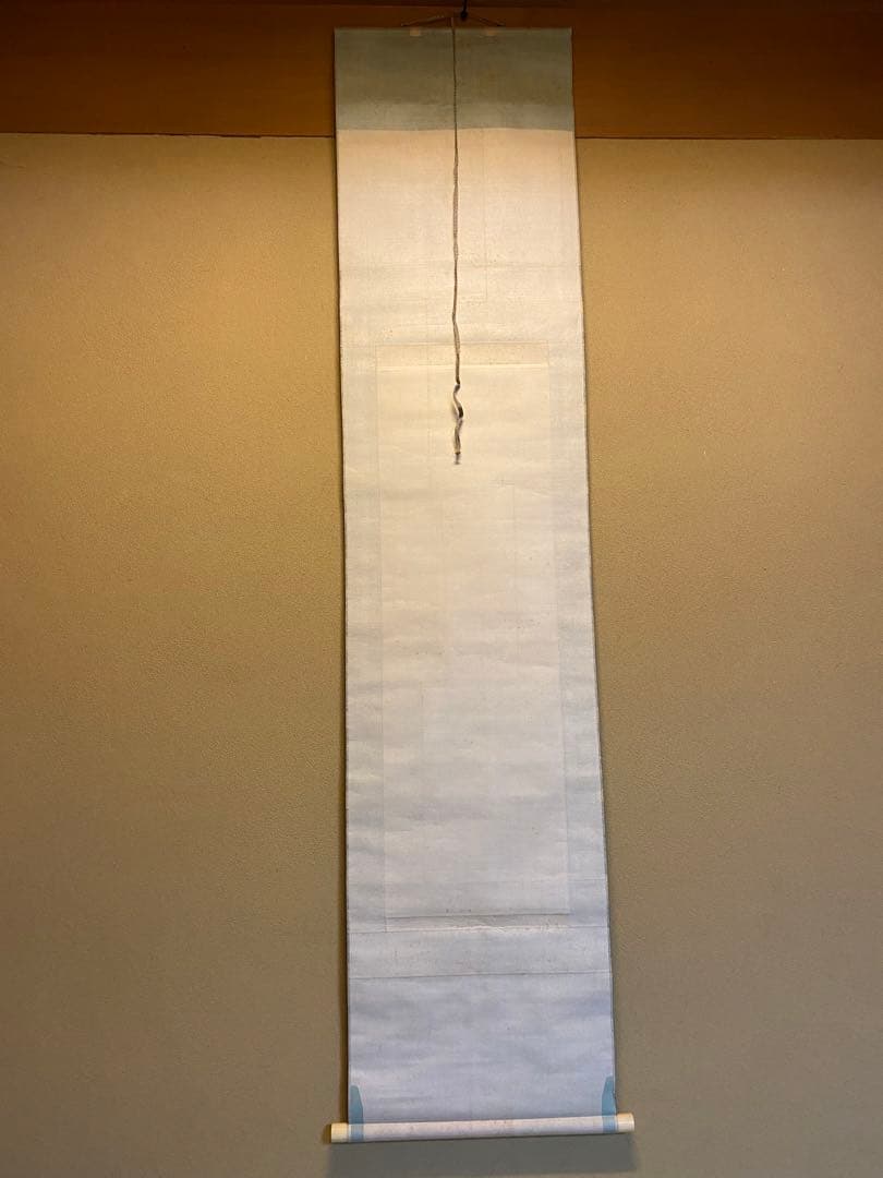掛け軸 酒井抱一 花絵 古美術 共箱 二重共箱