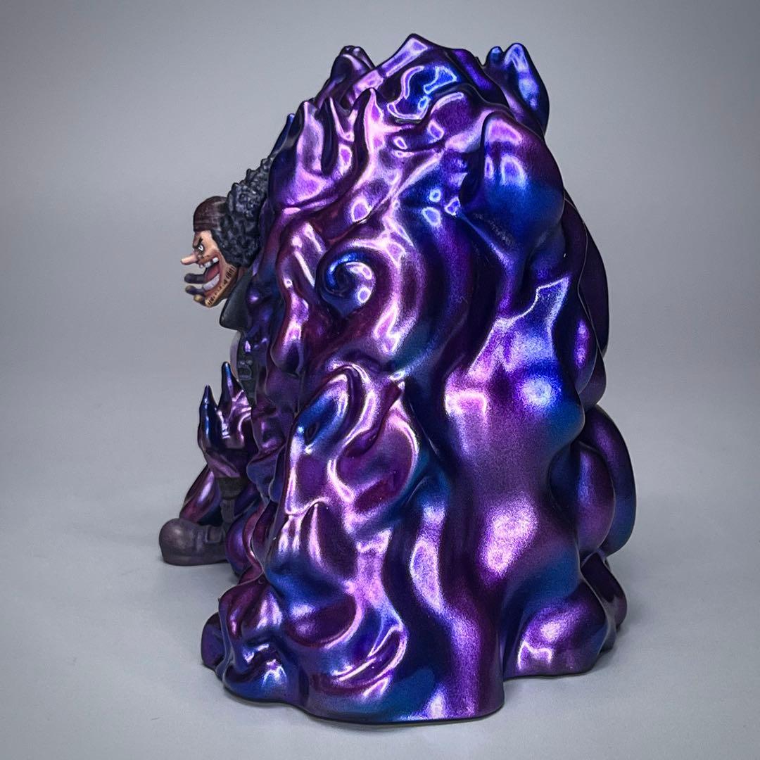 猫*田様 リペイント ワンピース 貯金箱 黒ひげ フィギュア マーシャル・D・テ