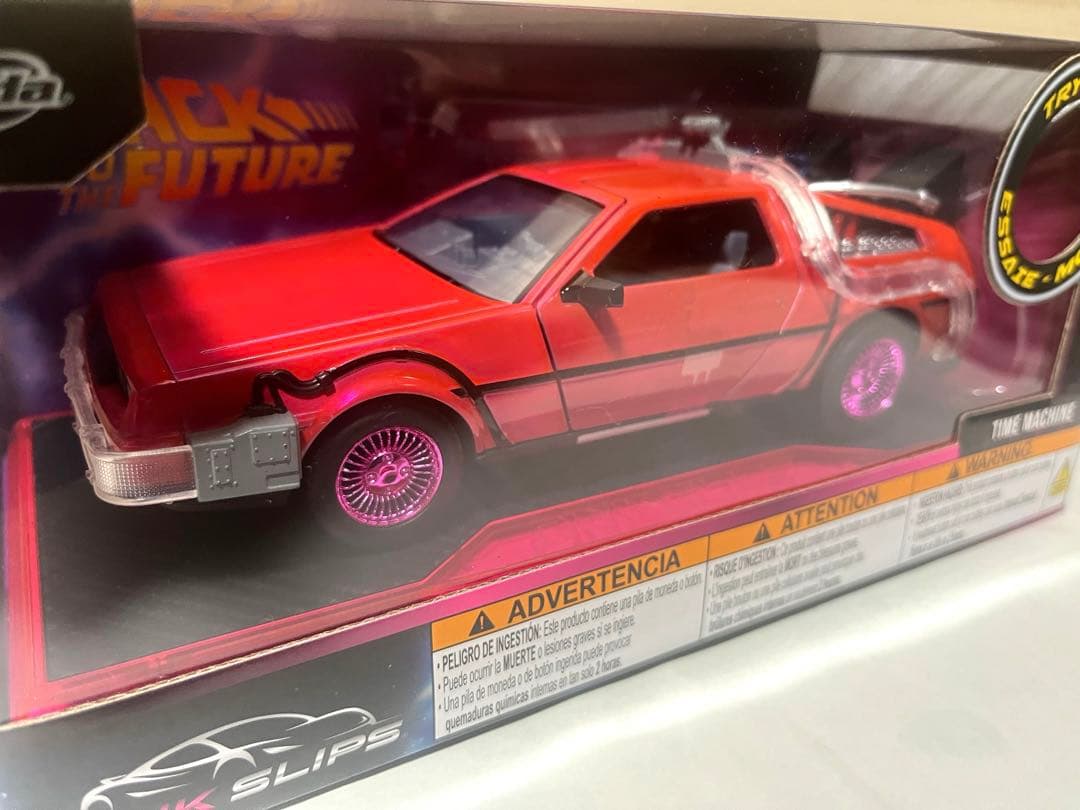 Jada 1/24 pink slips バックトゥーザフューチャー デロリアン