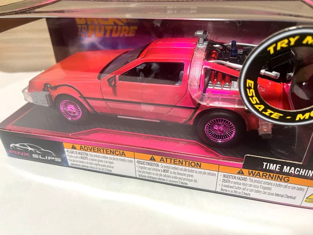 Jada 1/24 pink slips バックトゥーザフューチャー デロリアン