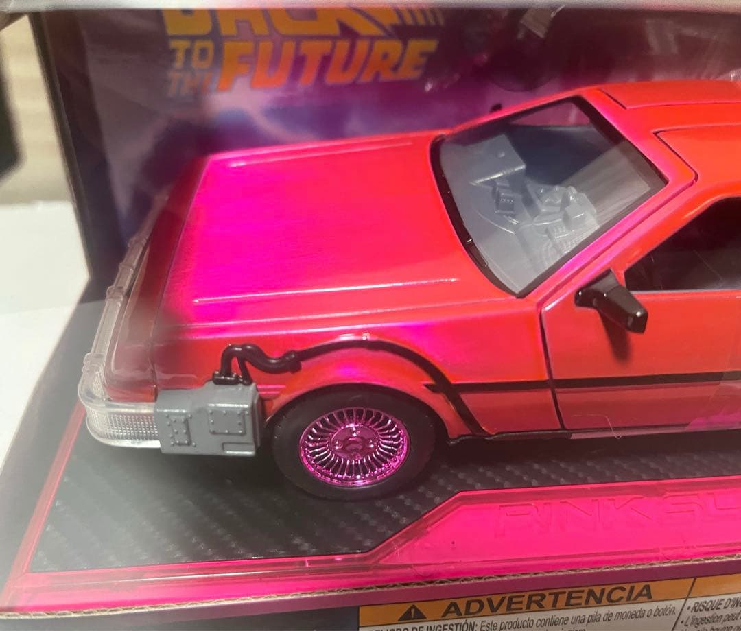 Jada 1/24 pink slips バックトゥーザフューチャー デロリアン