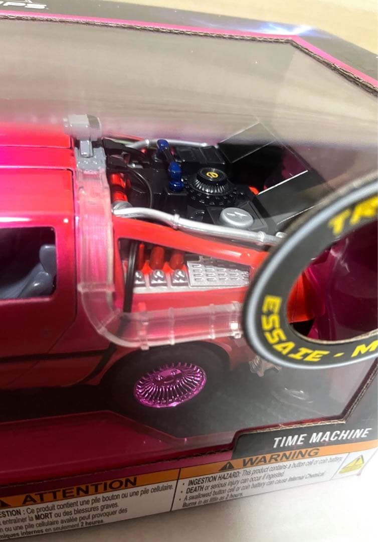 Jada 1/24 pink slips バックトゥーザフューチャー デロリアン
