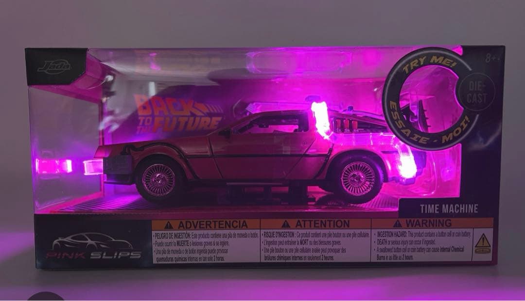 Jada 1/24 pink slips バックトゥーザフューチャー デロリアン