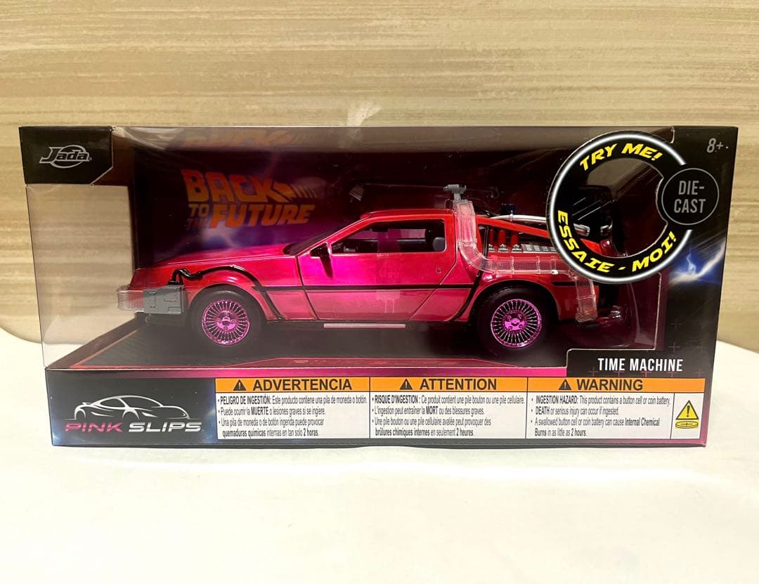 Jada 1/24 pink slips バックトゥーザフューチャー デロリアン