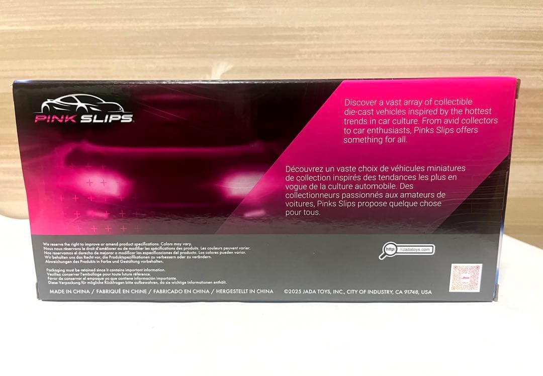 Jada 1/24 pink slips バックトゥーザフューチャー デロリアン