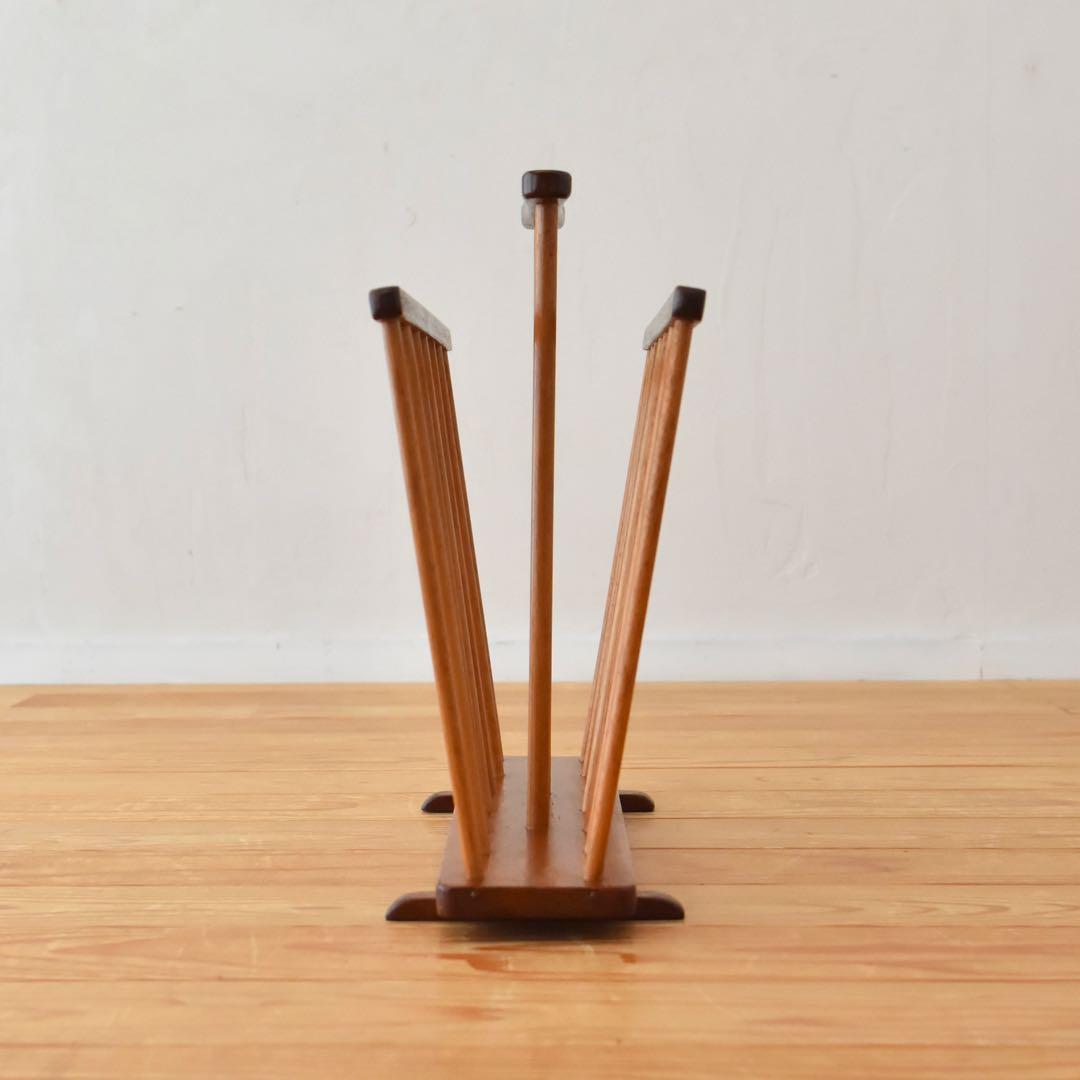 イギリス製　1960s マガジンラック　mid-century