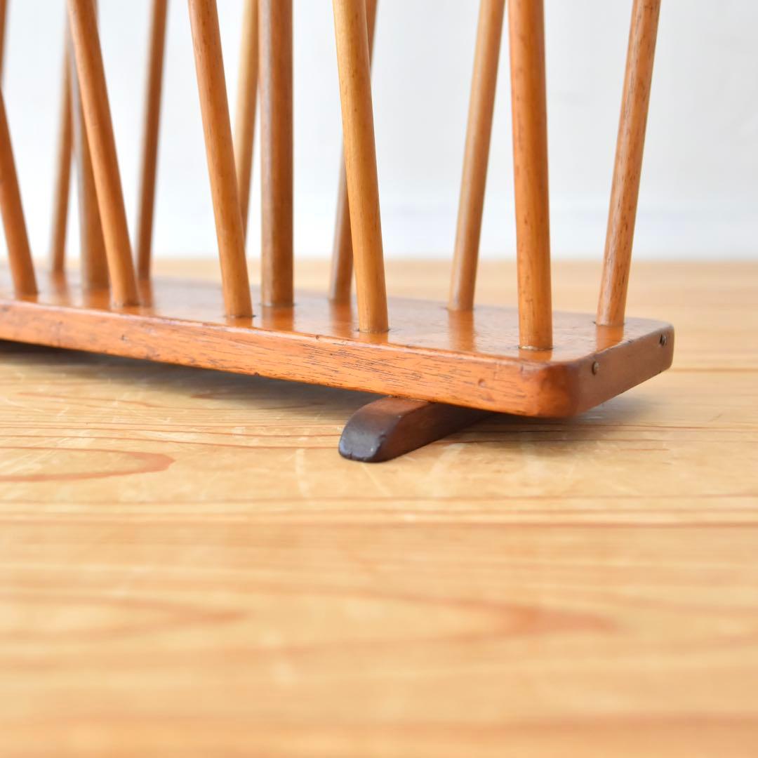 イギリス製　1960s マガジンラック　mid-century