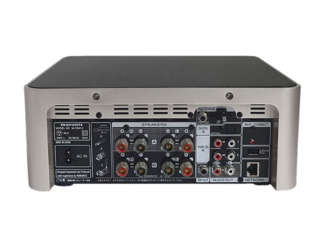 美品 マランツ M-CR610 ネットワークCDレシーバー 2015年製 動作品