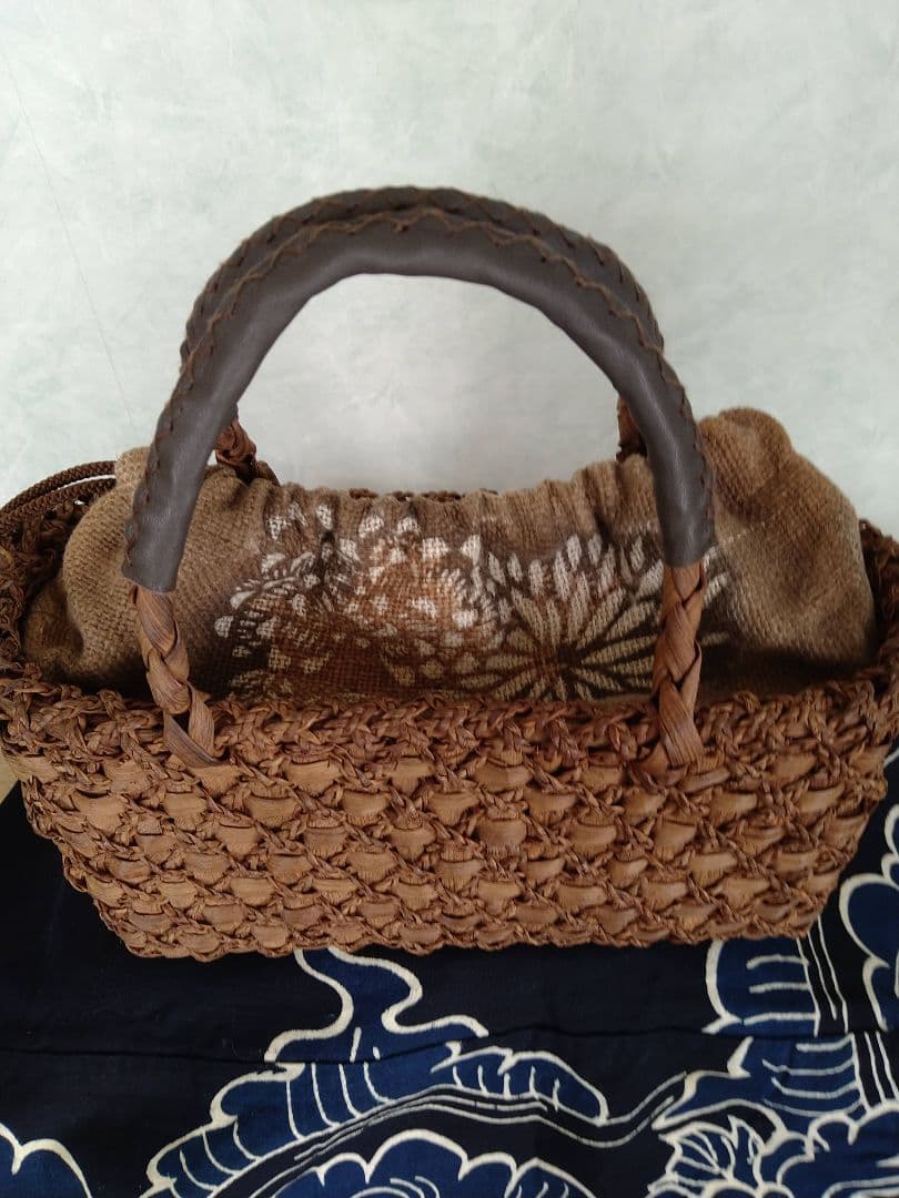 葡萄蔓　かごバッグ