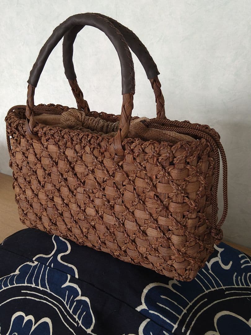 葡萄蔓　かごバッグ
