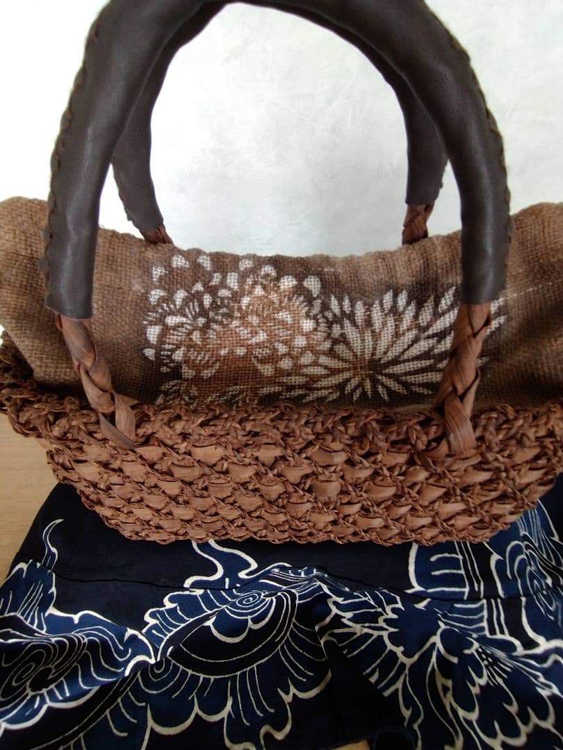 葡萄蔓　かごバッグ