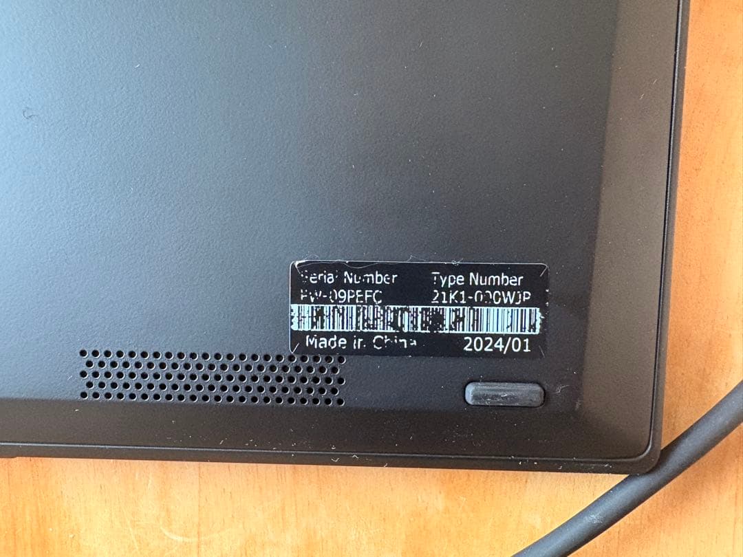 Windowsノート本体 ThinkPad X1 Nano Gen3 i7 16GB 512GB