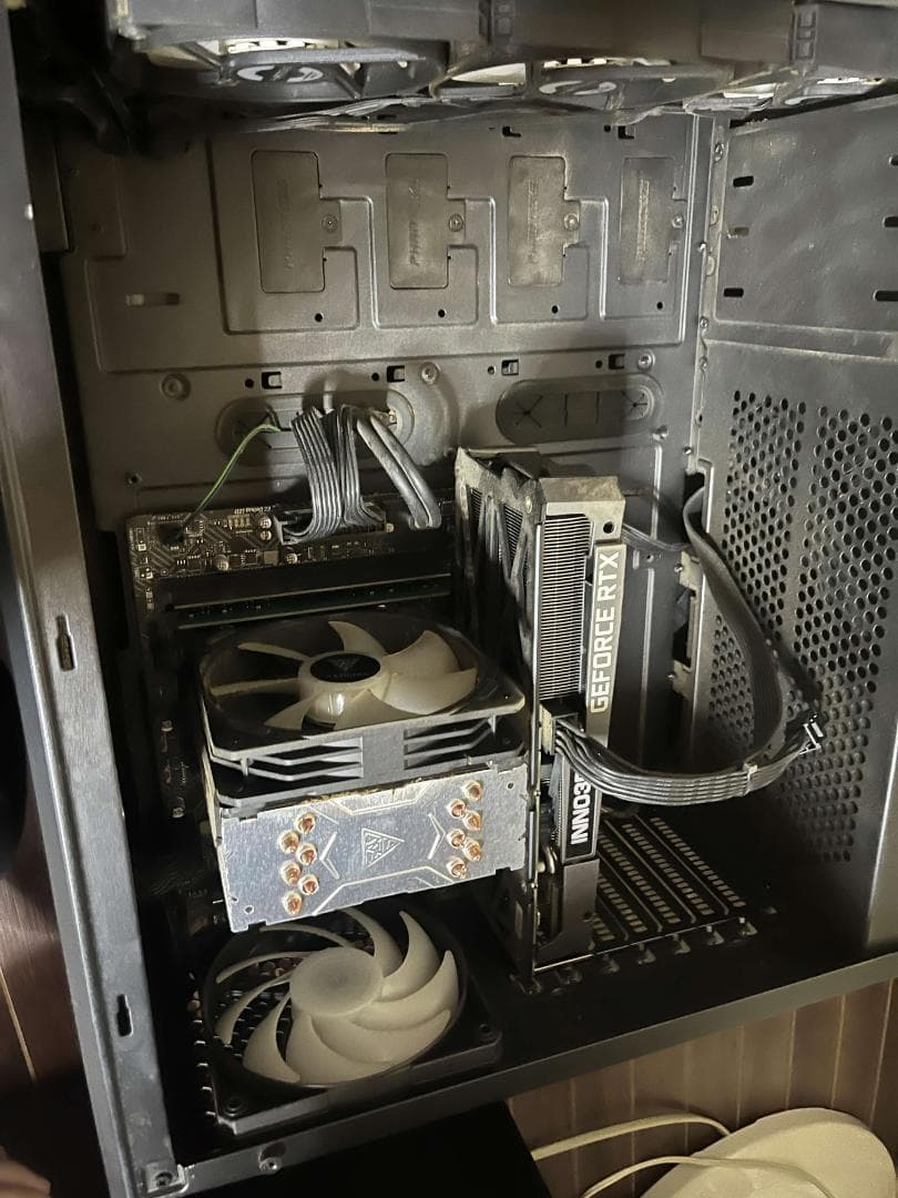 【ジャンク】RTX3060TiゲーミングPC / メモリ32GB / 通電確認済