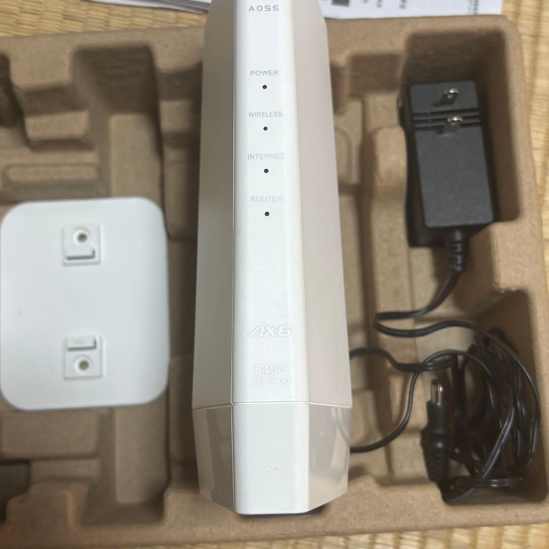 BUFFALO WSR-5400AX6P-WH 無線LANルーター