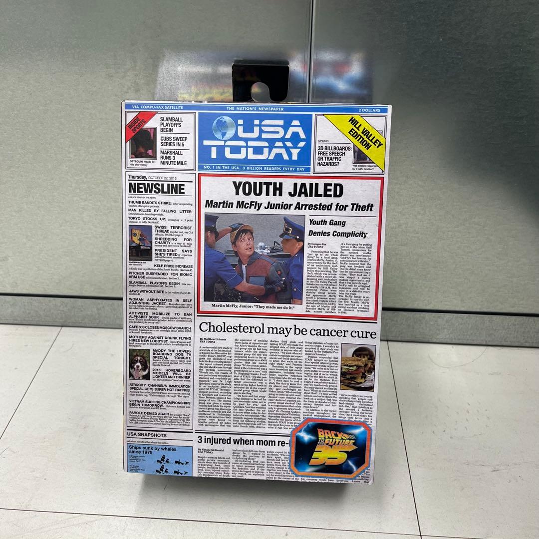 バック・トゥ・ザ・フューチャー2 ドク・ブラウン フィギュア