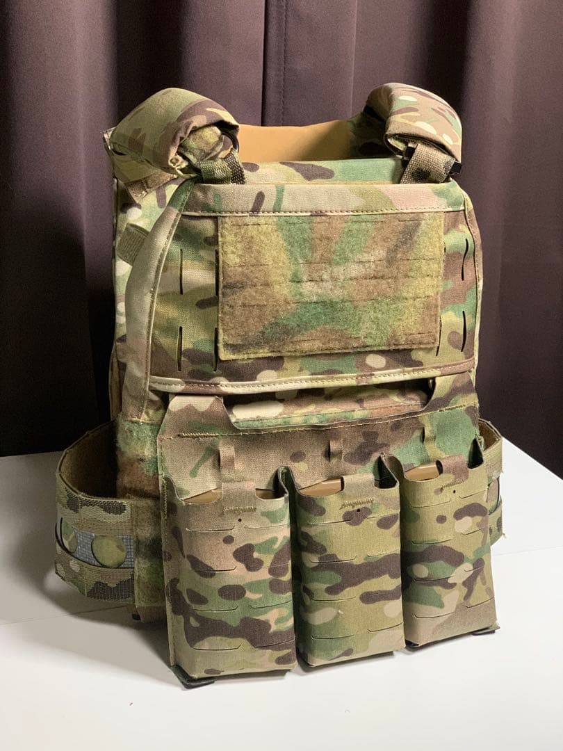 TMC FCPCタイプ プレートキャリア マルチカム実物生地/バックパネル付属
