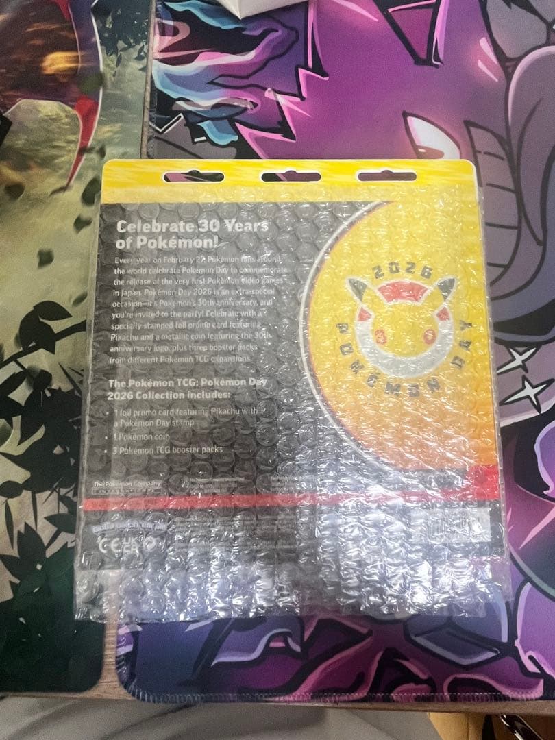 箱折れなし完備品ピカチュウpokemon day2026 30周年海外プロモ新品