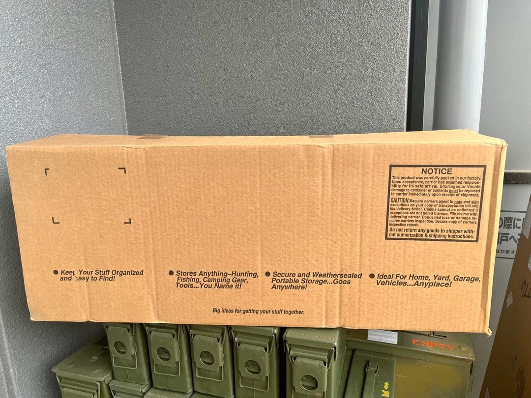 米軍放出未使用品　JOBOX 道具箱 工具箱 スチールボックス 1個のみ