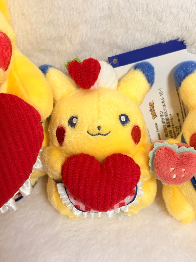 ポケモンセンター　ピカチュウダイナー ぬいぐるみセット