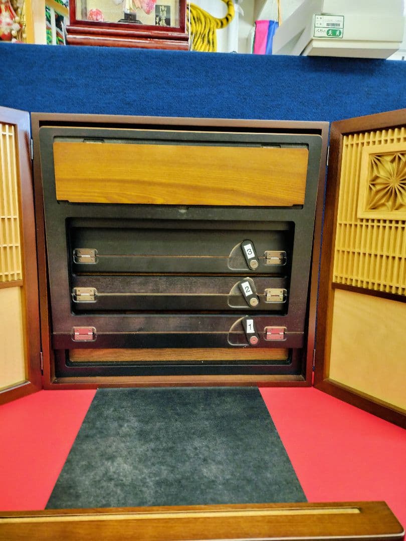 木目込み3段飾り雛人形