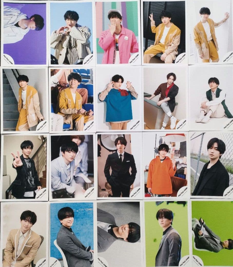 知念侑李 Hey!Say!Jump 公式写真 ソロのみ 282枚 ～2023