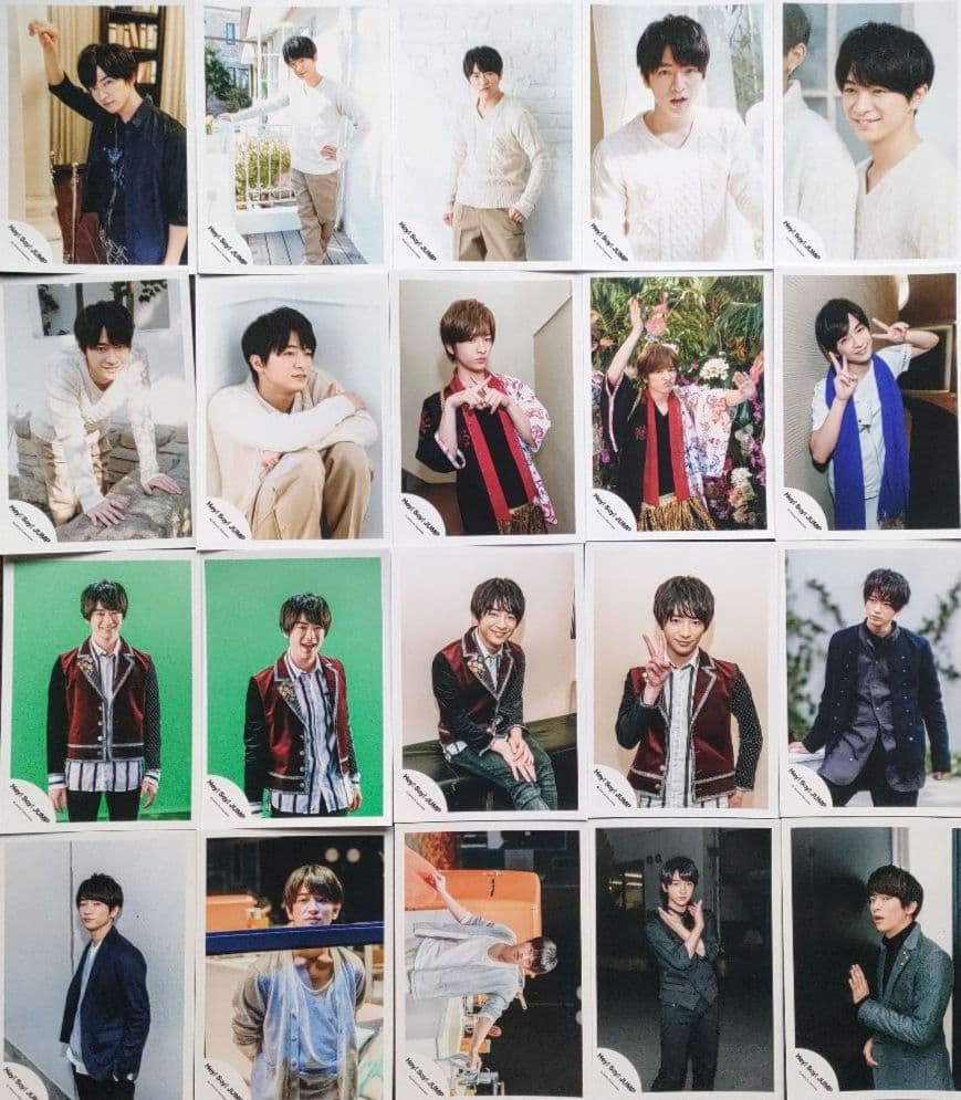 知念侑李 Hey!Say!Jump 公式写真 ソロのみ 282枚 ～2023