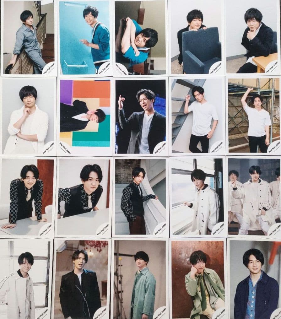 知念侑李 Hey!Say!Jump 公式写真 ソロのみ 282枚 ～2023