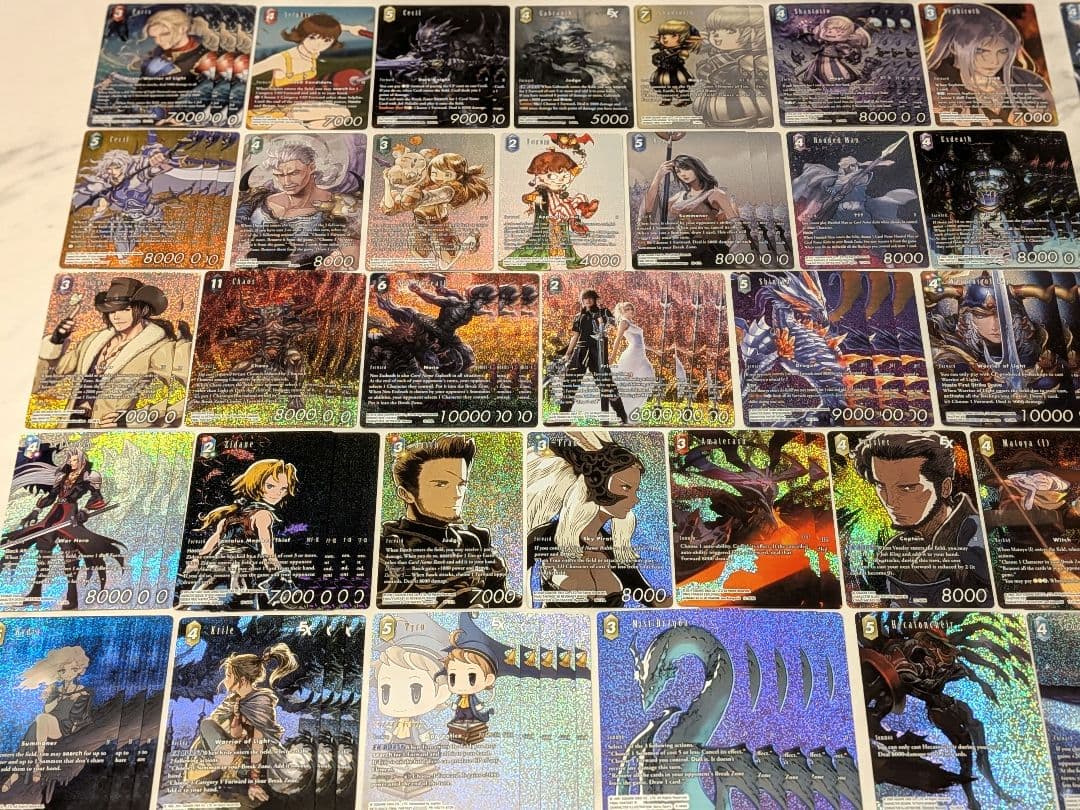 FFTCG英語版フルアート130枚＋ホロ170枚セット
