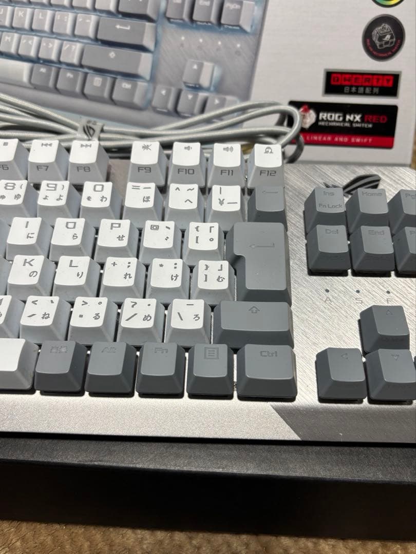 ROG SCOPE NX TKL 日本語配列 キーボード（一部難あり）