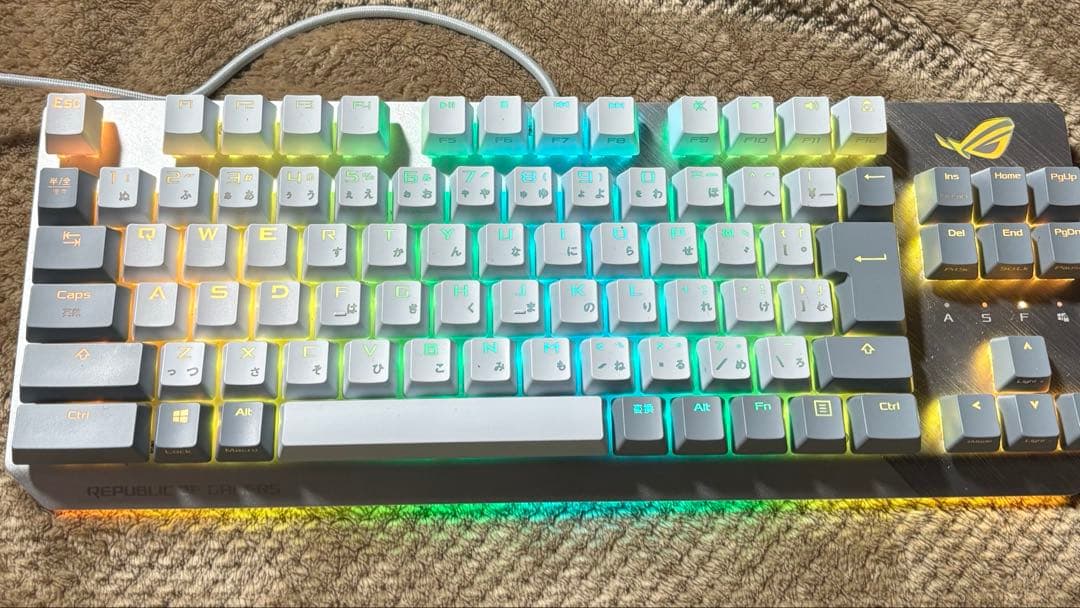ROG SCOPE NX TKL 日本語配列 キーボード（一部難あり）