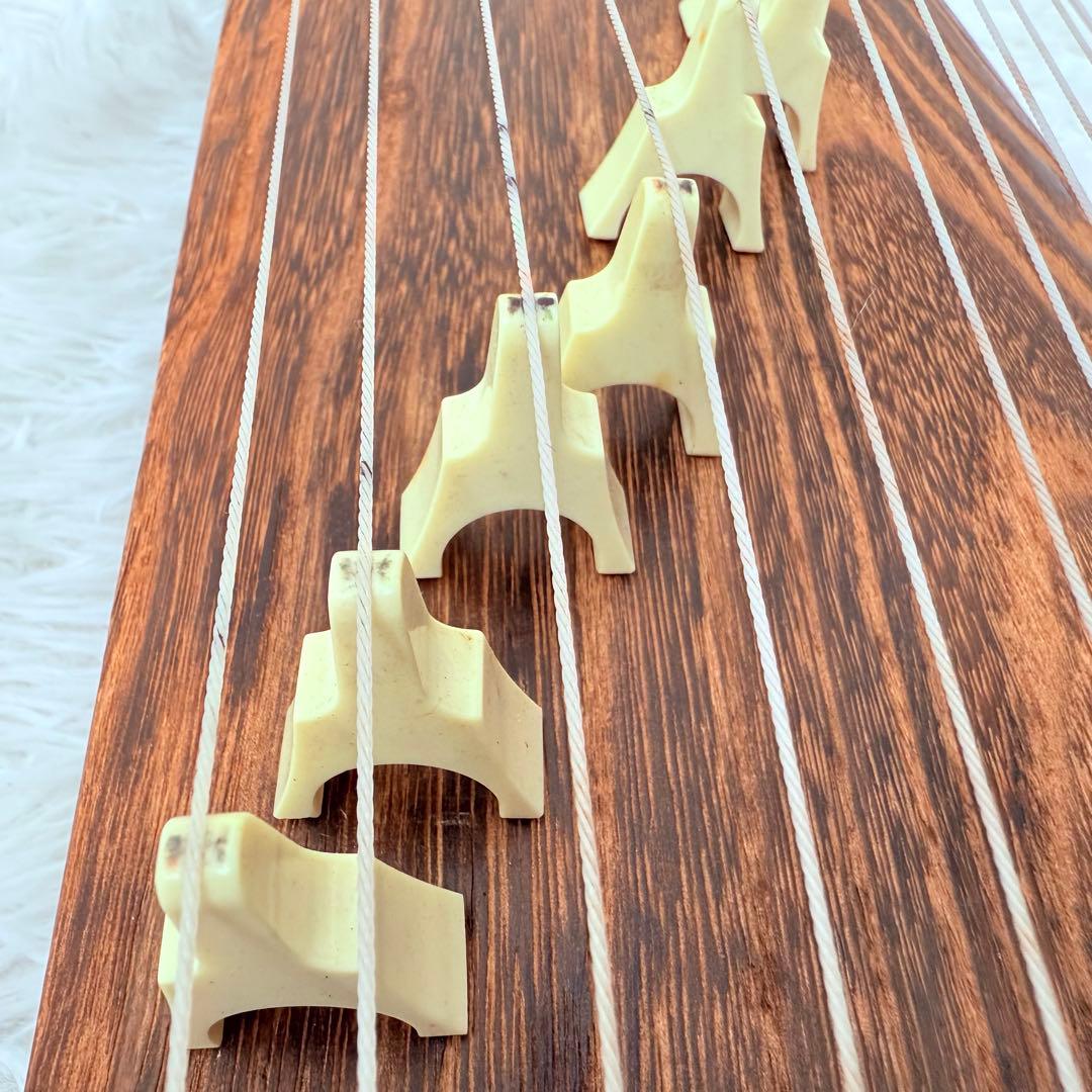 ゼンオン 全音 文化琴 木製 13弦 筝 和楽器 お琴 和琴 箏 琴 ミニ琴