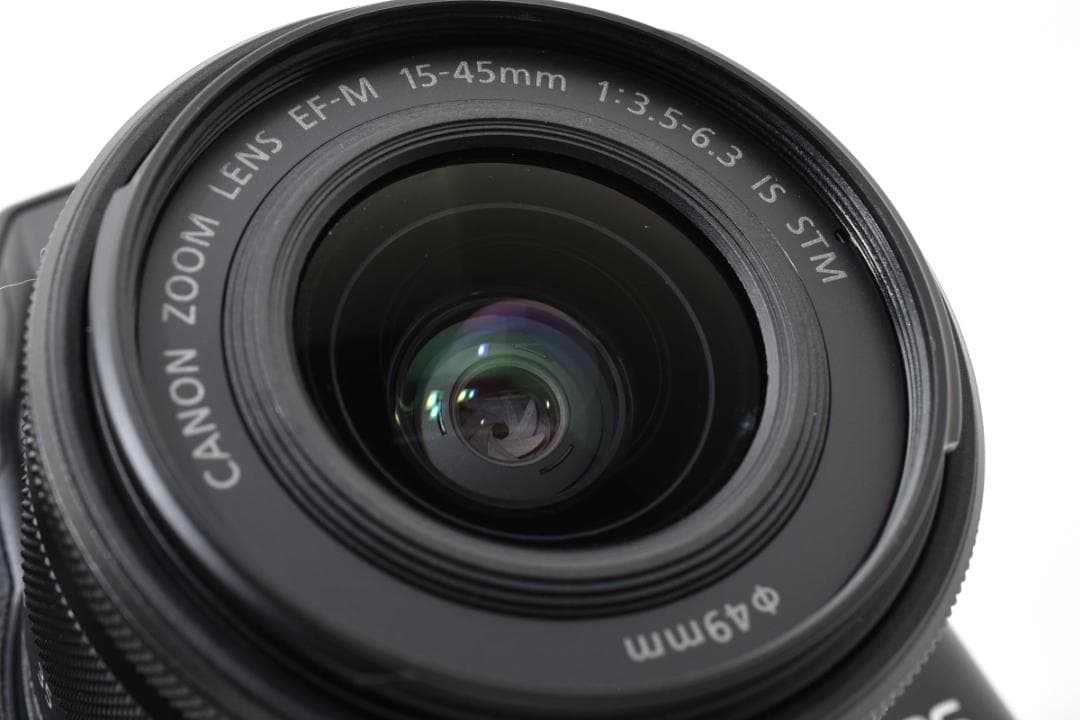 ★美品★Canon EOS kiss M EF-M 15-45mm レンズキット