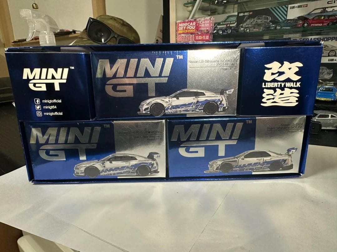 MINIGT 東京オートサロン2026リバティウォーク R35 ER34 セット