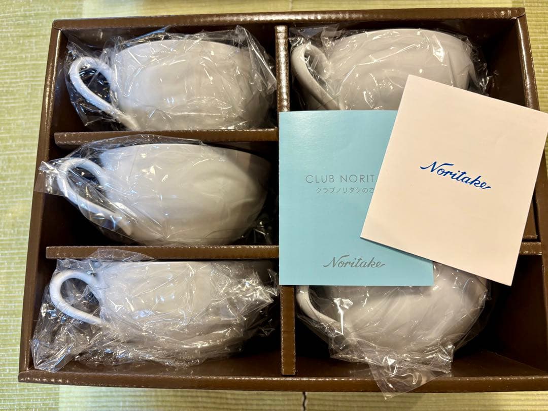 ノリタケ　Noritake スープカップ 5個セット　新品　未使用