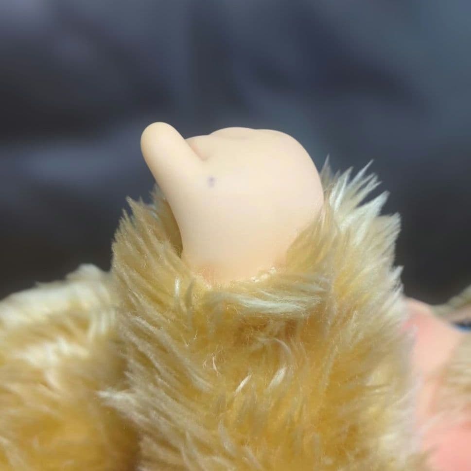 モンチッチ　40周年記念　ゴールド　Lサイズ　ぬいぐるみ