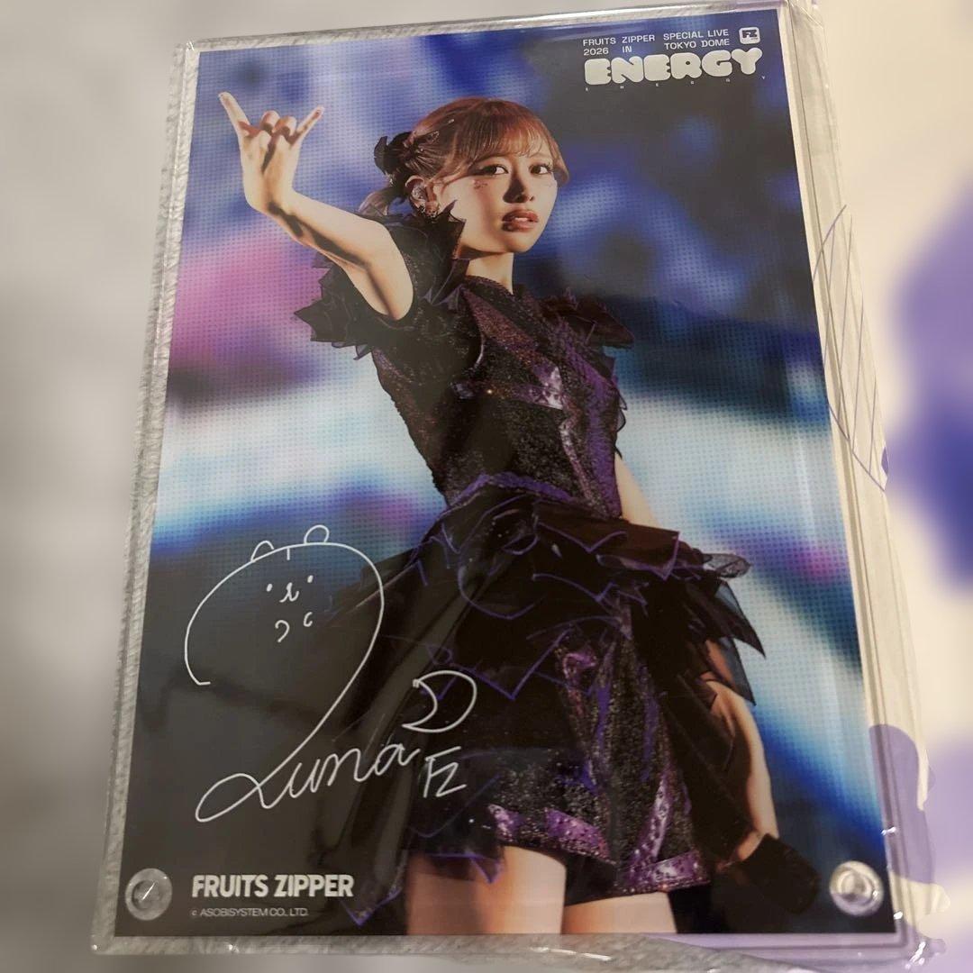 FRUITS ZIPPER 仲川瑠夏 東京ドーム ENERGY 写真集