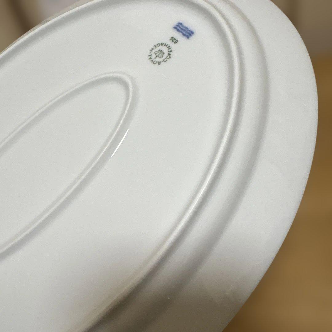 ロイヤルコペンハーゲン リーフディッシュ　シグネチャーオーバルディッシュ