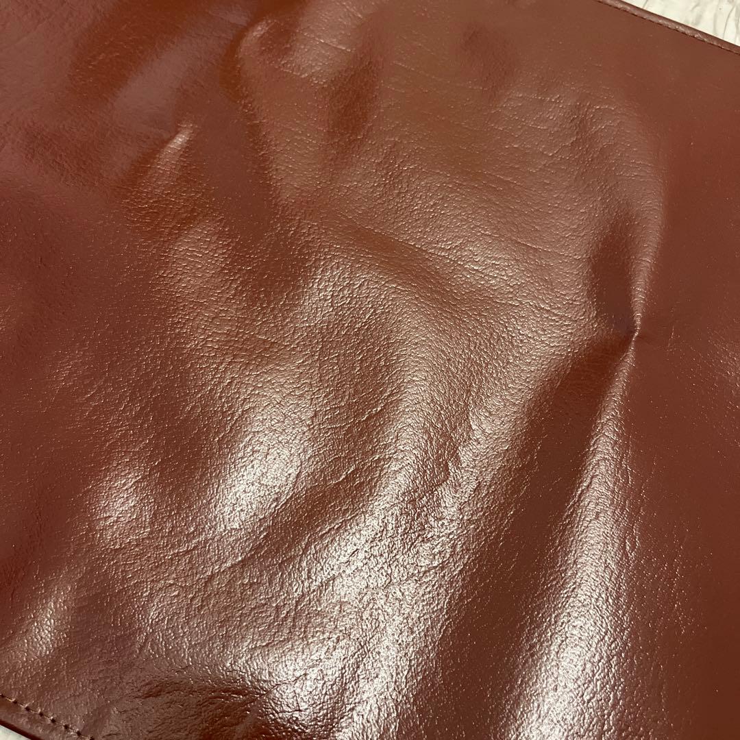 新品未使用 本革クッションカバー 40x60cm ブラウン