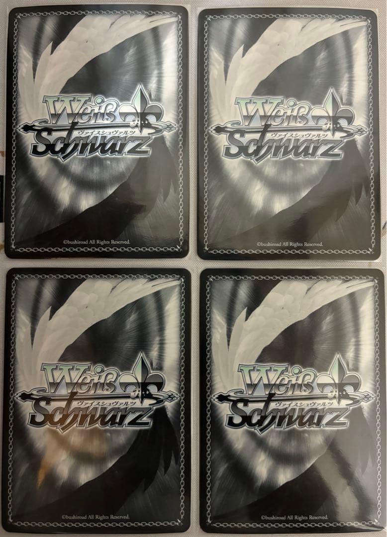 ヴァイスシュヴァルツ WS 四腕の武人コキュートス SP 4枚セット オバロ