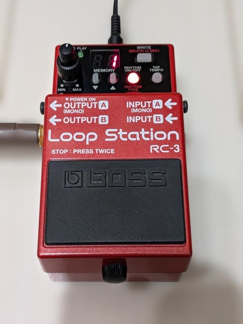 BOSS RC-3 Loop Station ルーパー（動作確認済み）