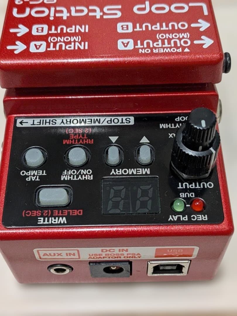 BOSS RC-3 Loop Station ルーパー（動作確認済み）