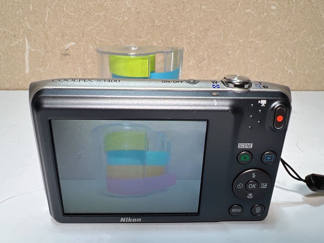 Nikon COOLPIX S3400 シルバー コンパクトデジタルカメラ
