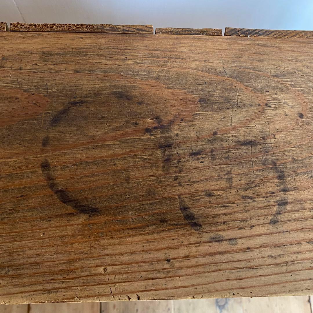 アンティーク オープンラック 飾り棚 ディスプレイ 無垢材 無塗装 z695