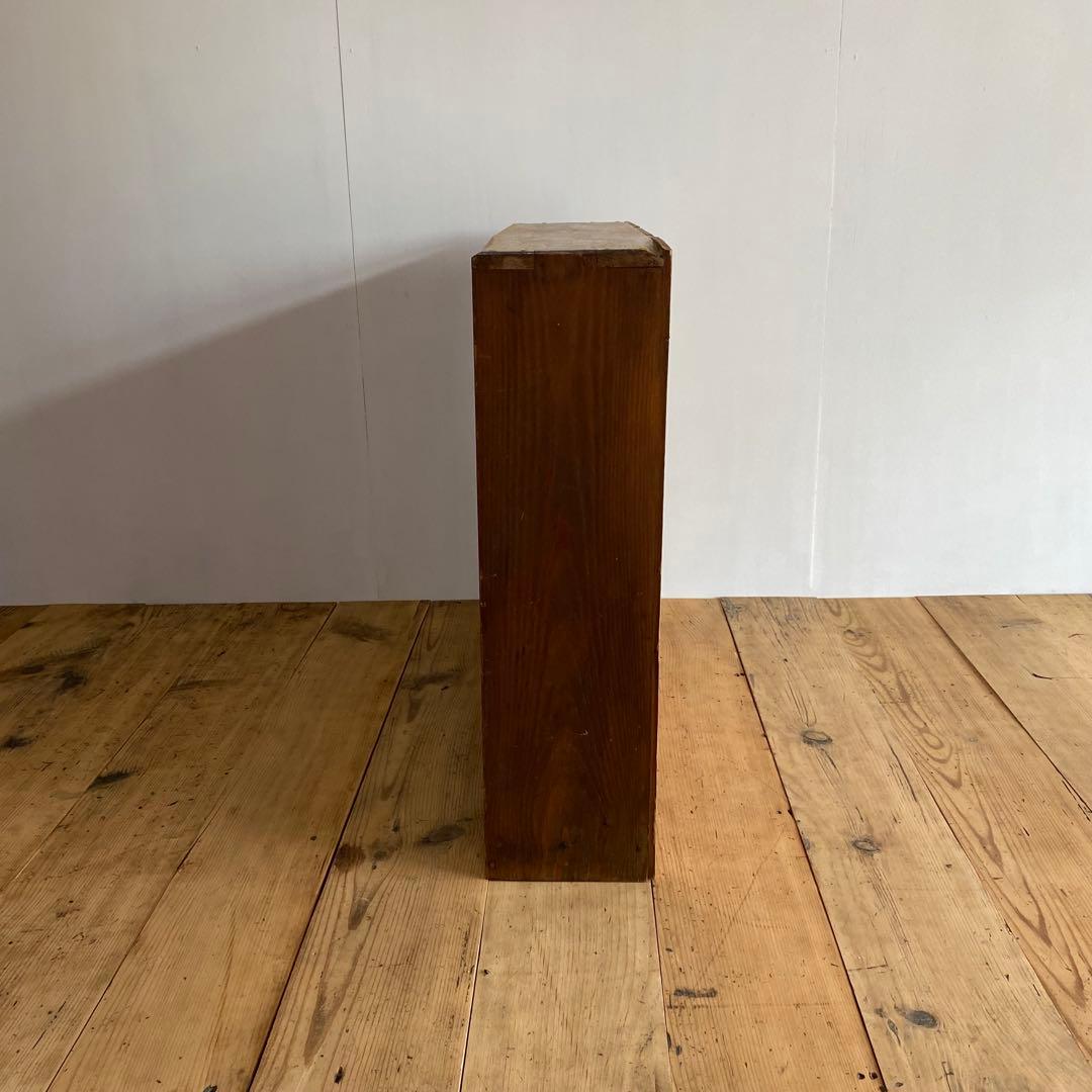 アンティーク オープンラック 飾り棚 ディスプレイ 無垢材 無塗装 z695